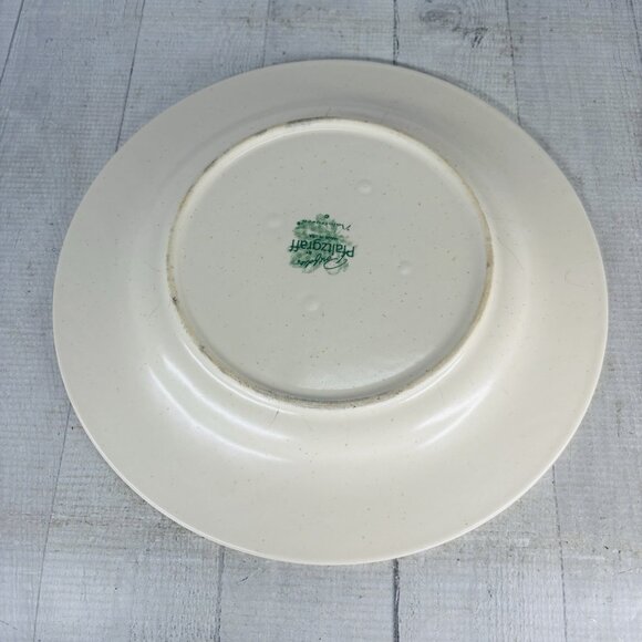 Pfaltzgraff NATUREWOOD Leaves Herbs Garden Tools Stoneware Dinner Plates Set 4 - Picture 5 of 16
